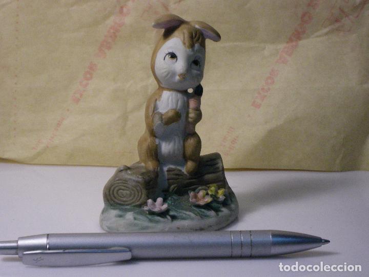 Segunda mano: CONEJITO REPOSANDO *** FIGURA MINI  DECORATIVA *** - Foto 3