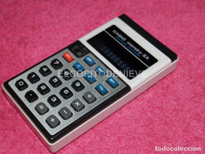 Segunda mano: CALCULADORA CASIO 8-A CD-813 EN BUEN ESTADO FUNCIONANDO MUY BIEN - Foto 3