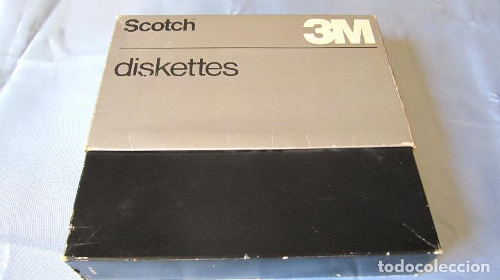 Segunda M&atilde;o: DE LA PREHISTORIA: ANTIGUA CAJA SCOTCH DE DISKETTES, FLEXIDISK DE LOS GRANDES