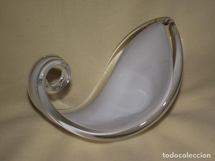 Segunda mano: CENTRO DE MESA DE CRISTAL BLANCO - Foto 4