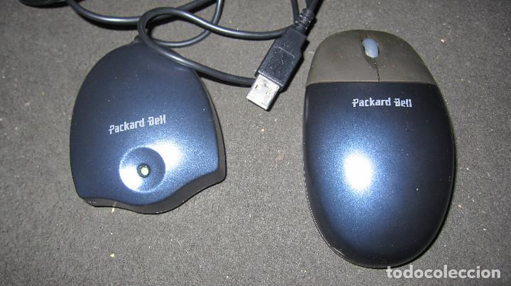 Segunda mano: LOTE: RATON INALAMBRICO PACKAR BELL. DE BOLA - Foto 1