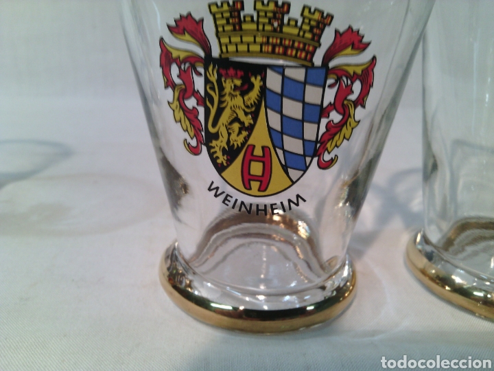 Segunda mano: LOTE 3 VASOS CRISTAL. ALEMAN - Foto 4