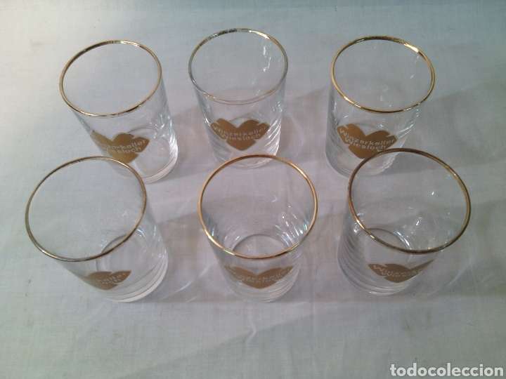 Segunda mano: SET 6 VASOS CHUPITO .ALEMANIA. - Foto 2
