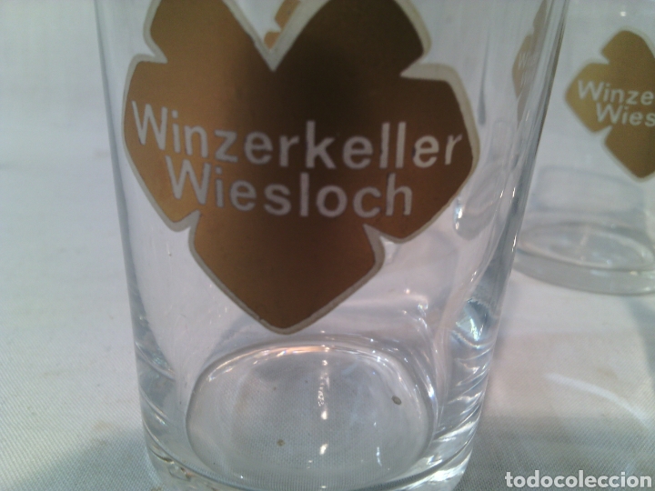 Segunda mano: SET 6 VASOS CHUPITO .ALEMANIA. - Foto 3