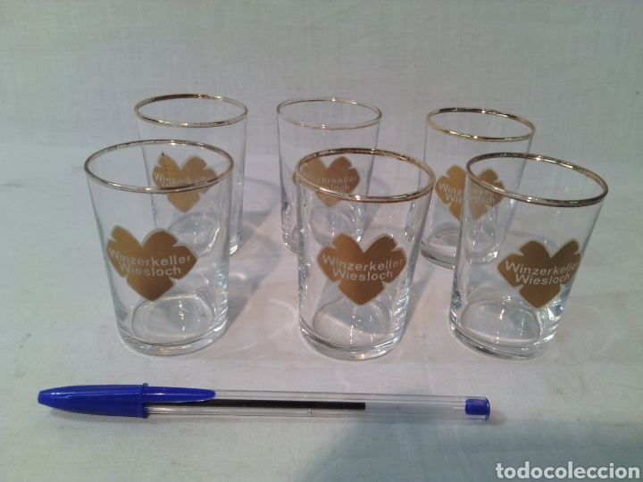 Segunda mano: SET 6 VASOS CHUPITO .ALEMANIA. - Foto 4