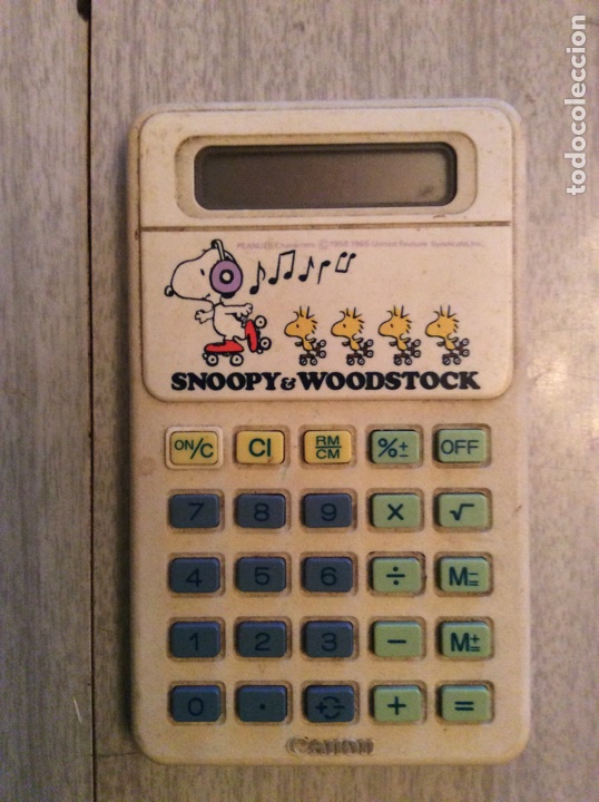 Segunda mano: Calculadora &rdquo;Snoppy&rdquo; A&ntilde;os 80 - Foto 1
