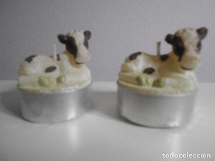 Segunda mano: Dos velas en forma de vacas - Foto 1