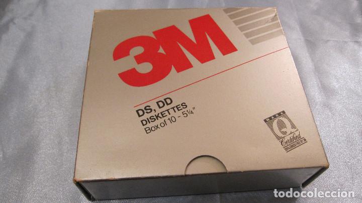 Zweite Hand: MUY ANTIGUA CAJA 3M DE DISCOS DE 5 Y CUARTO. VACIA