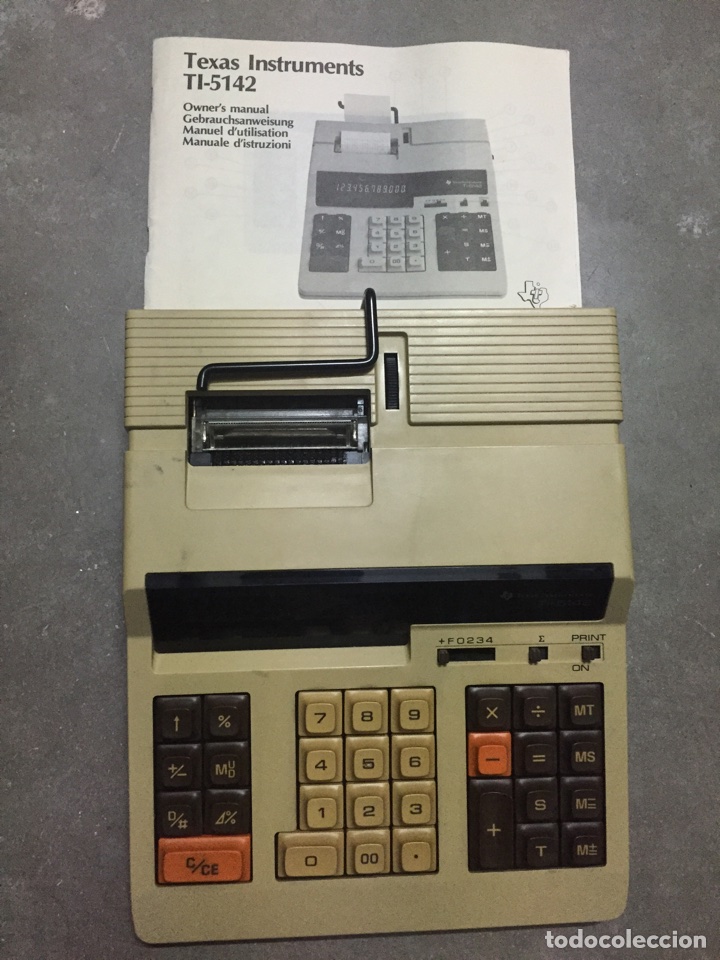 Segunda mano: Calculadora texas instruments TI-5142 - Foto 1
