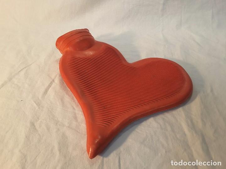 Segunda mano: Bolsa de agua, forma de coraz&oacute;n. - Foto 2