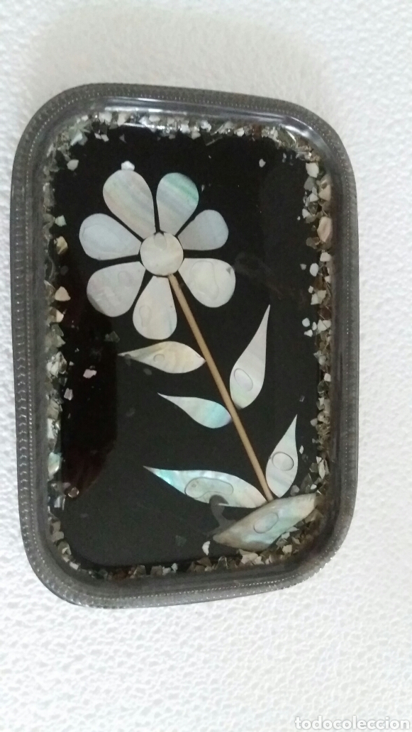 Segunda mano: VINTAGE bandeja nacar - Foto 1