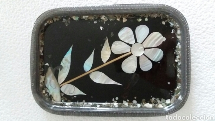 Segunda mano: VINTAGE bandeja nacar - Foto 5