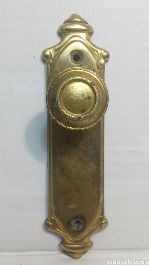 Segunda mano: Pomo antiguo de laton a&ntilde;os 90 - Foto 1