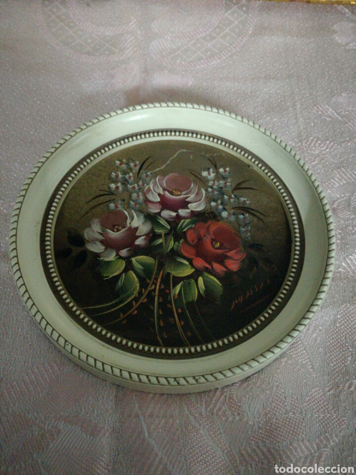 Segunda mano: Cuadro redondo pintado - Foto 2