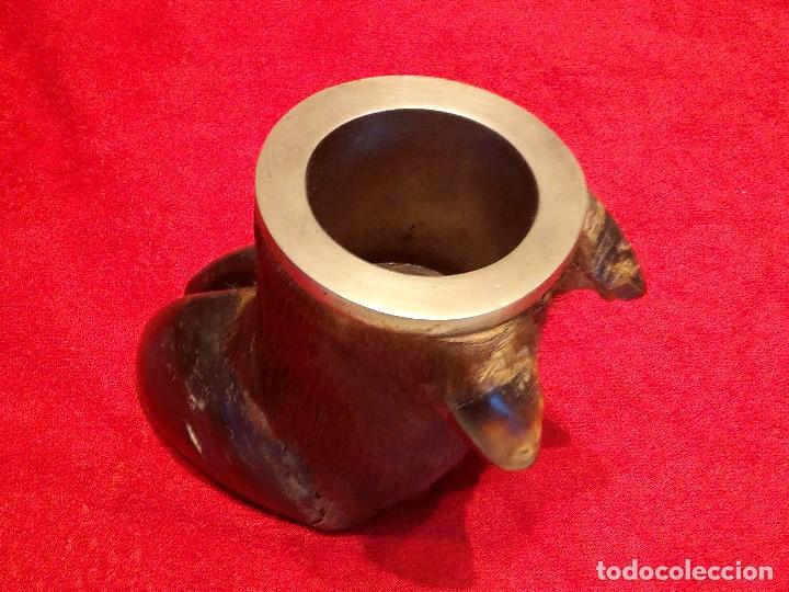 Segunda mano: Lapicero de pata de bisonte europeo. - Foto 2