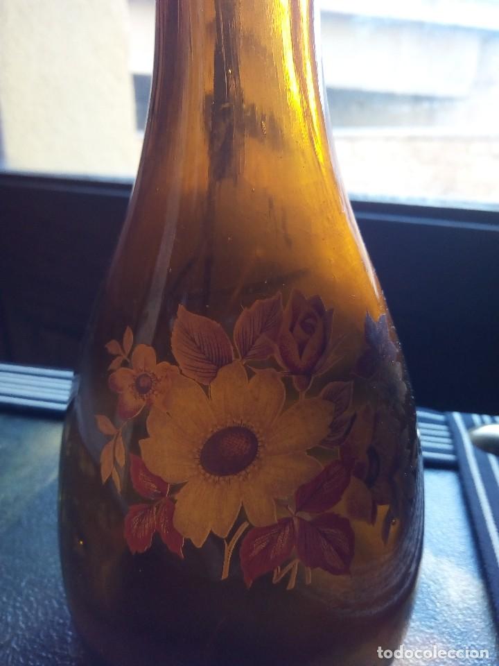 Segunda mano: JARRON-FLORERO-FLORES PINTADAS - Foto 2