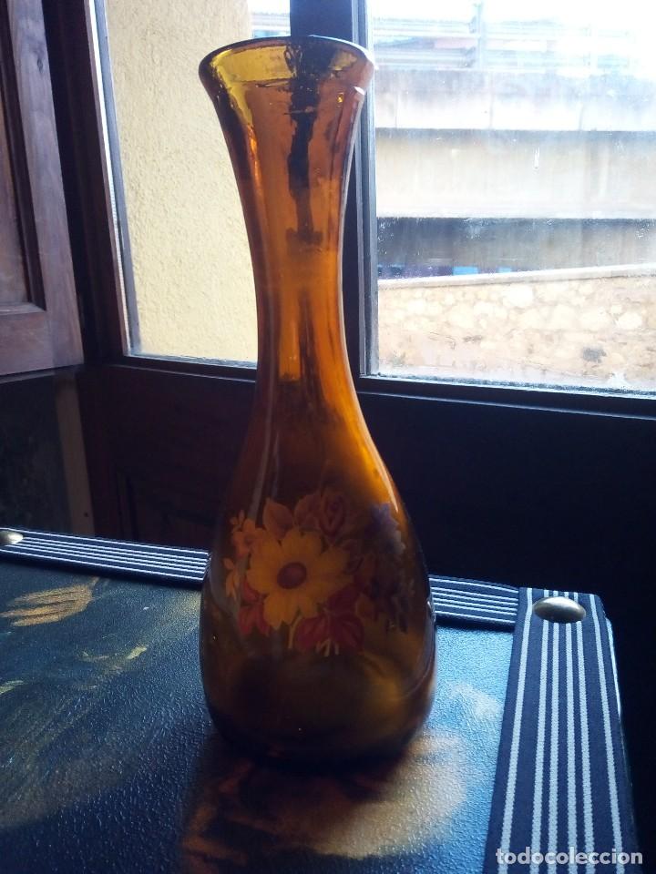 Segunda mano: JARRON-FLORERO-FLORES PINTADAS - Foto 3