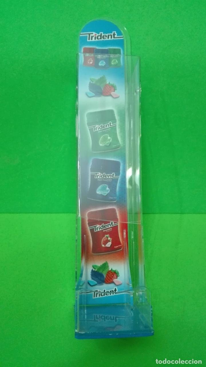Segunda mano: EXPOSITOR DE CHICLES TRIDENT EN METACRILATO. - Foto 5