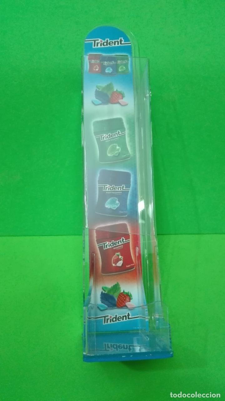Segunda mano: EXPOSITOR DE CHICLES TRIDENT EN METACRILATO. - Foto 6