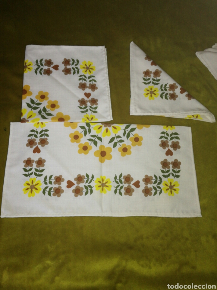 Segunda mano: 6 servilletas vintage - Foto 3