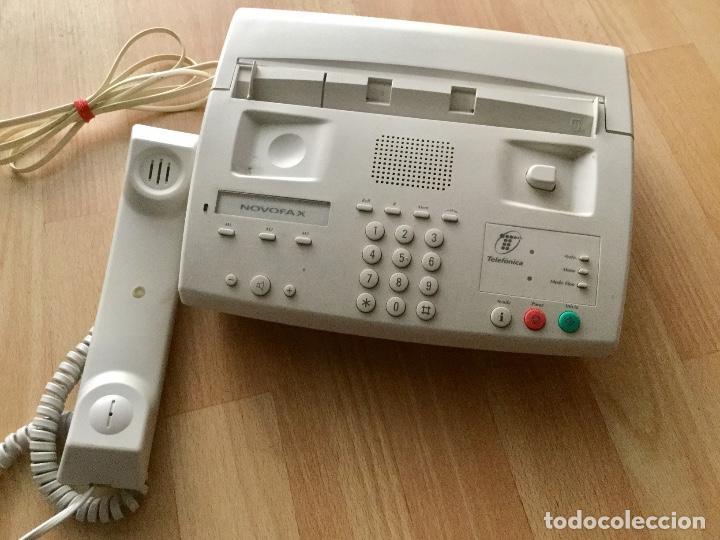 Segunda mano: Tel&eacute;fono y fax. Novofax - Foto 2