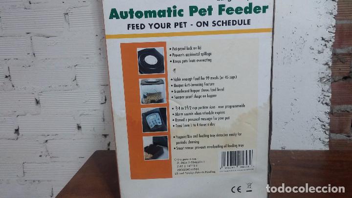 Segunda mano: Dispensador autom&aacute;tico de comida para animales, poco uso. - Foto 4