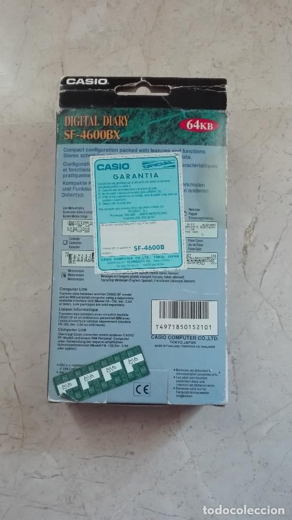 Segunda mano: ANTIGUA VINTAGE CASIO DIGITAL DIARY SF-4600BX NO PROBADA - Foto 4