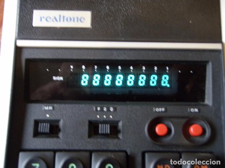 Segunda mano: CALCULADORA REALTONE MEMORY 9202 &Uacute;NICA COMO NUEVA - Foto 5