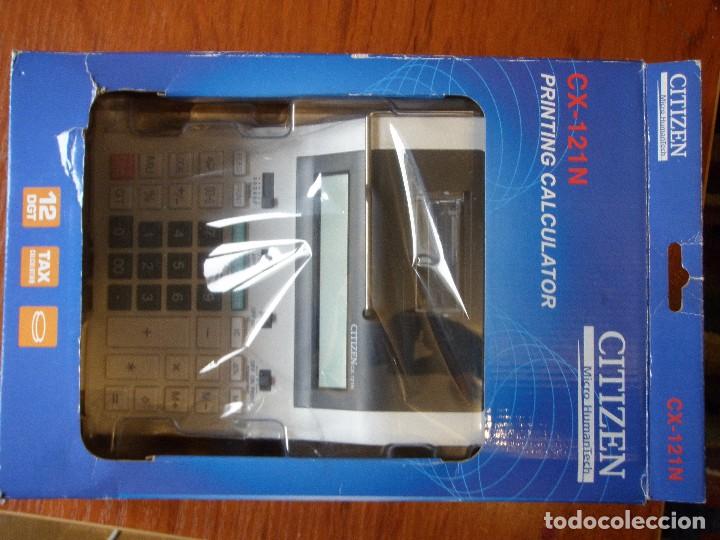 Segunda mano: CALCULADORA NUEVA CITIZEN CX-121N CX121N - Foto 1