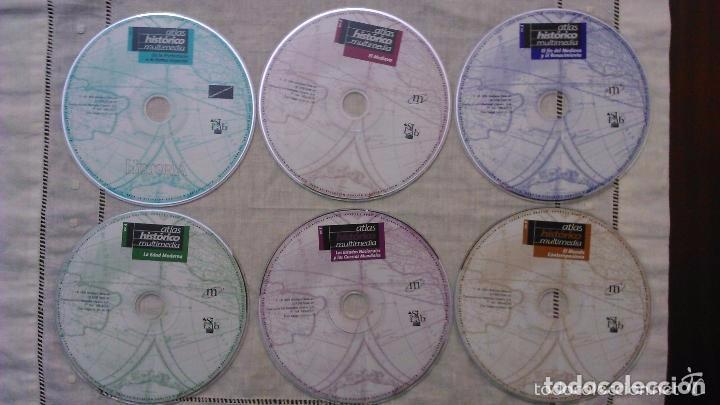 Segunda mano: CDROMs - Atlas hist&oacute;rico multimedia - Coleccion completa - Foto 1