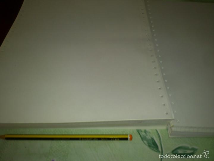 D'Occasion: Impresora continua papel troquelado 2 tacos