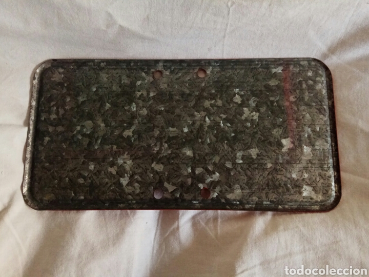 Segunda mano: PLACA MET&Aacute;LICA ZONA DE SEGURIDAD - Foto 3