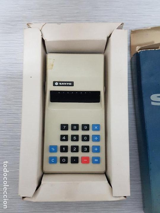 Segunda mano: CALCULADORA SANYO CX 8073 - VINTAGE - FUNCIONA - Foto 3