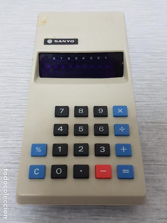 Segunda mano: CALCULADORA SANYO CX 8073 - VINTAGE - FUNCIONA - Foto 5
