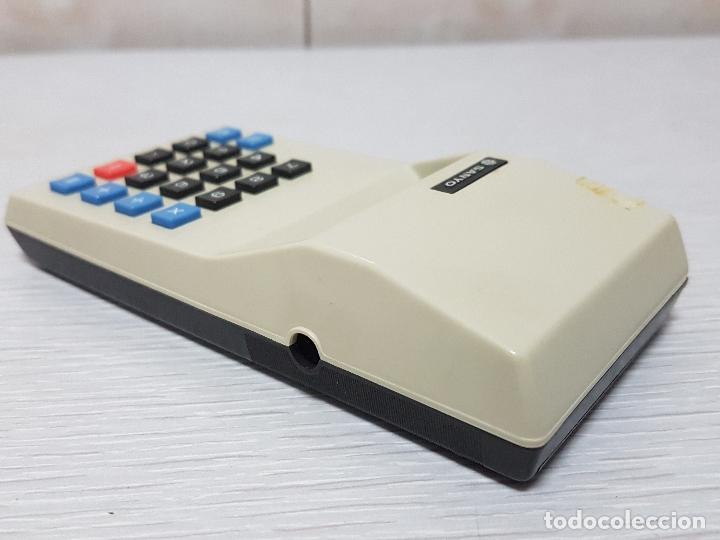 Segunda mano: CALCULADORA SANYO CX 8073 - VINTAGE - FUNCIONA - Foto 6