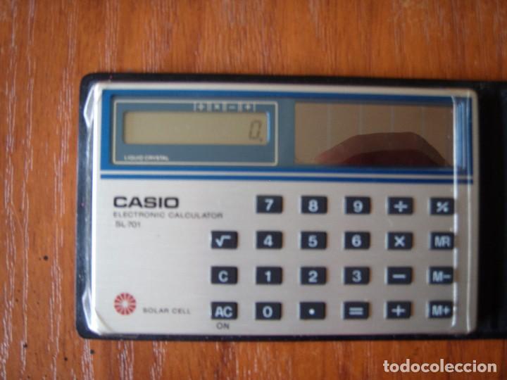 Segunda mano: CALCULADORA CASIO SL-701 SL701 FUNCIONANDO - Foto 2