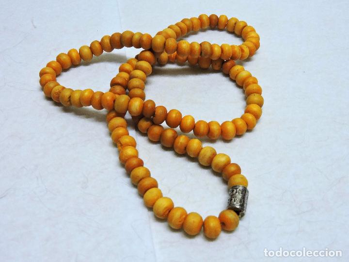 Segunda mano: COLLAR CUENTAS MOSTAZA - Foto 1