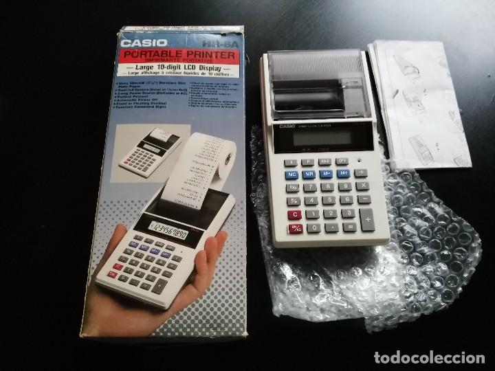 Segunda mano: CASIO CALCULADORA DIGITAL PRINTER HR 8 A - Foto 1