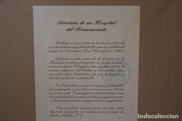 Segunda mano: Cuadros con grabados de temas m&eacute;dicos. - Foto 3