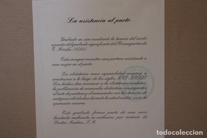 Segunda mano: Cuadros con grabados de temas m&eacute;dicos. - Foto 6