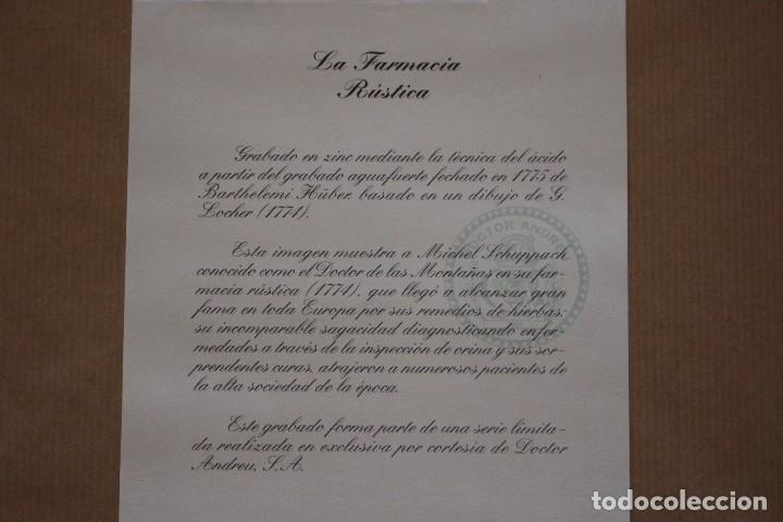 Segunda mano: Cuadros con grabados de temas m&eacute;dicos. - Foto 15