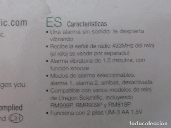 Segunda mano: ALARMA DESPERTADOR VIBRATORIO - OREGON SCIENTIFIC - Foto 3