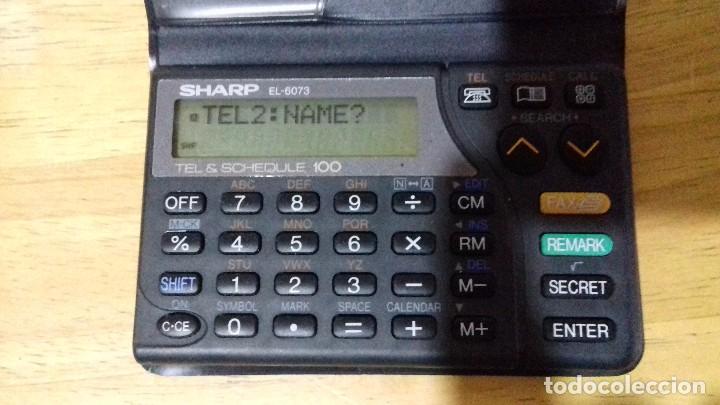 Segunda mano: Organizador electronico Sharp EL-6073 - Foto 3