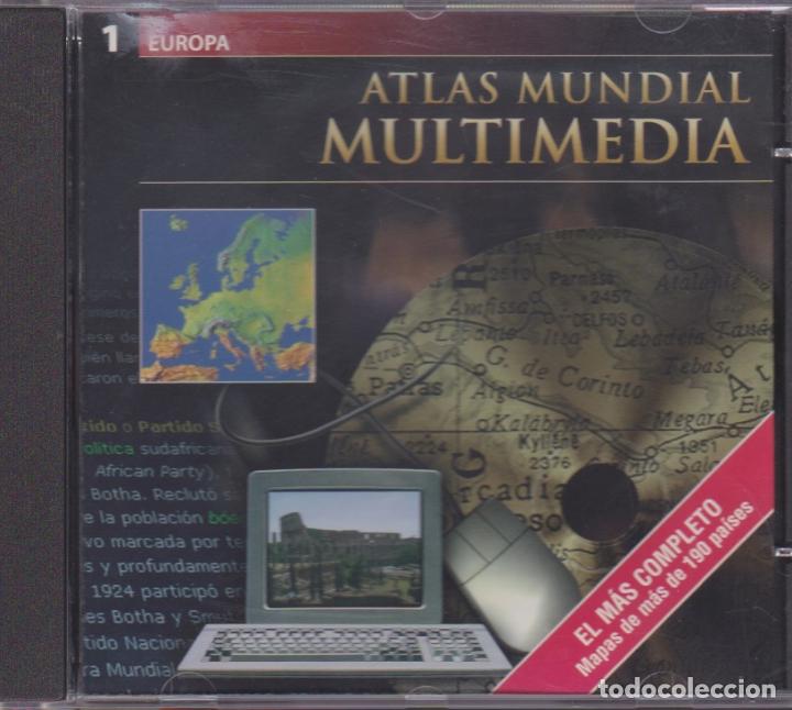 Segunda mano: Atlas mundial multimedia - 5 CD&acute;s - Foto 1