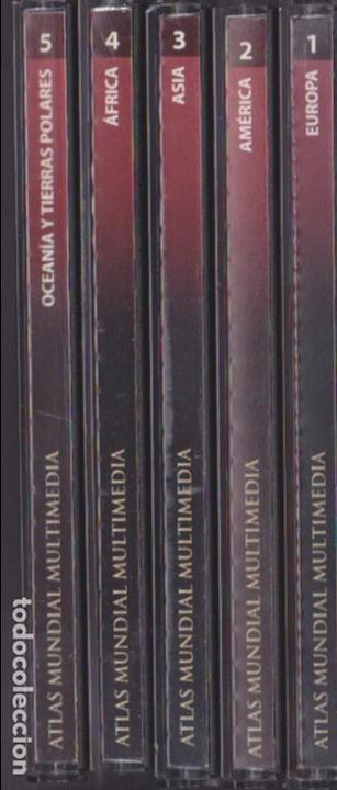 Segunda mano: Atlas mundial multimedia - 5 CD&acute;s - Foto 2