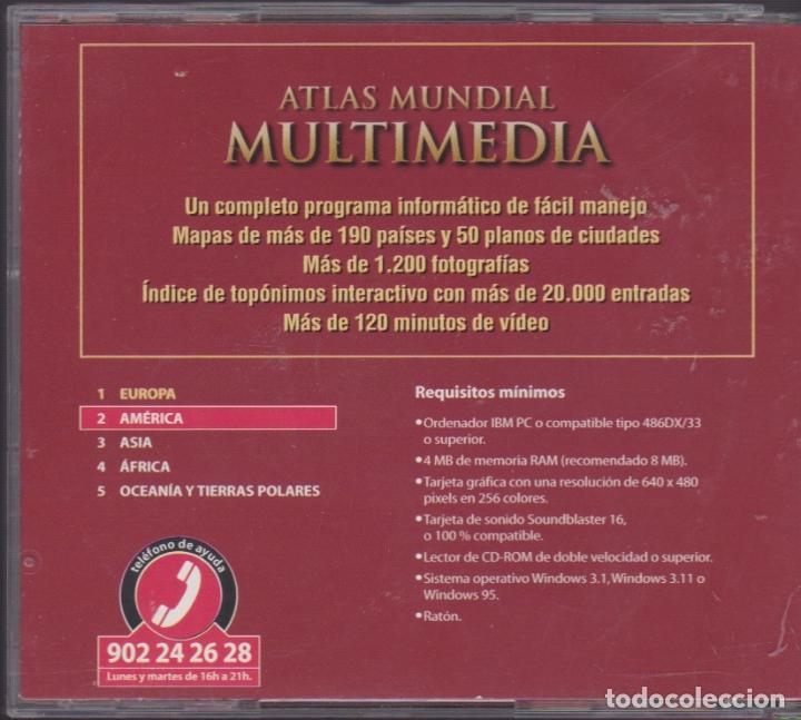 Segunda mano: Atlas mundial multimedia - 5 CD&acute;s - Foto 3