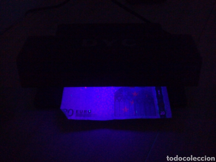 Segunda mano: DETECTOR DE BILLETES FALSOS CON PUBLICIDAD DE DYC - Foto 3