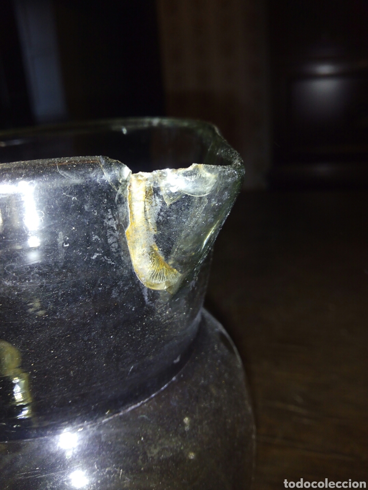 Segunda mano: 2 jarras de cristal soplado - Foto 4