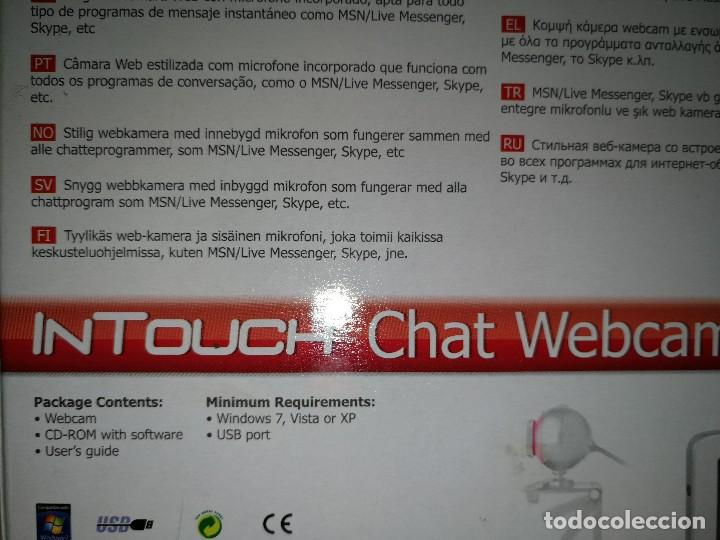 Segunda mano: WEBCAM CAMARA PARA PC INTOUCH CHAT NUEVA - Foto 2