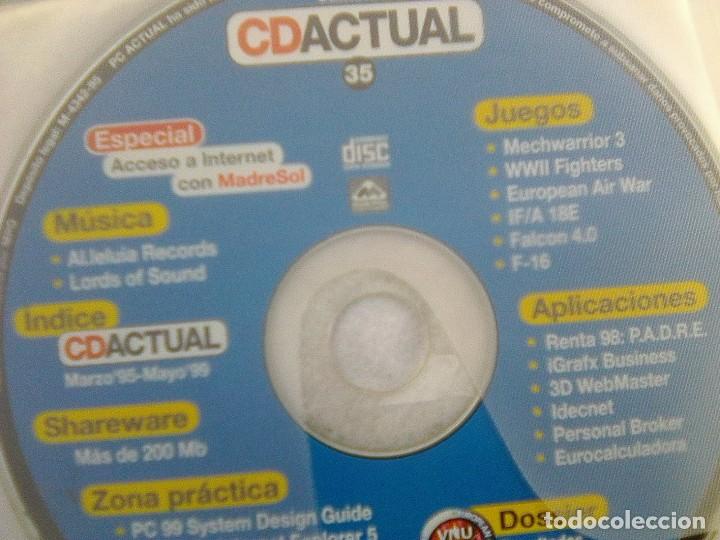 Segunda mano: cd actual 35 - junio 99 - Foto 1